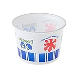 ストリックスデザイン かき氷 カップ 日本製 10個 360ml ホワイト ペンギン 使い捨て容器 イベント お祭り 屋台 業務用 DR-419
