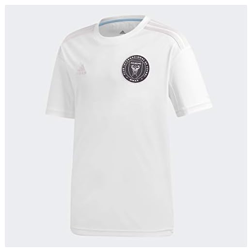 adidas Inter Miami Fc Youth Home Replica Soccer Jersey White/Pink YXL