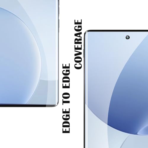 Image of STP FEEL Advanced UV Tempered Glass Screen Protector Guard Compatible For Tecno Camon 50 Ultra 5G (6.78 Inch, Pack of 2) Full Adhesive UV Curved Case Friendly HD Clarity with easy installation kit