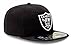 NFL Mens Oakland Raiders On Field 5950 Game Cap By New Era