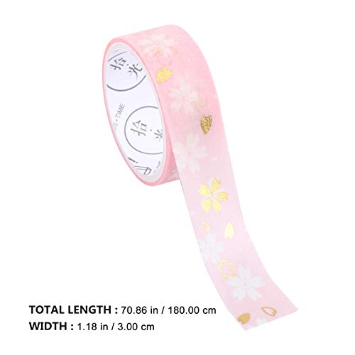 Conjunto de 20 rolos de fita adesiva floral Washi Tape IG Style Decorativo para Artes faça você mesm