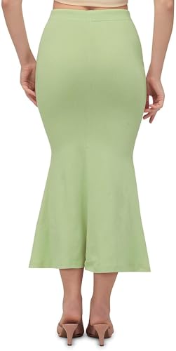 Image of Women's Perfect Curvy Look Saree Shapewear (Fish Baby Pink 2XL S90)