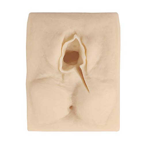 Image of Female Vulva Incision Perineal Suture Practice Model (Left Cut) Laceration /Episiotomy Suture Simulator Practice for Gynecology Teaching to Medical Student, Doctor Training