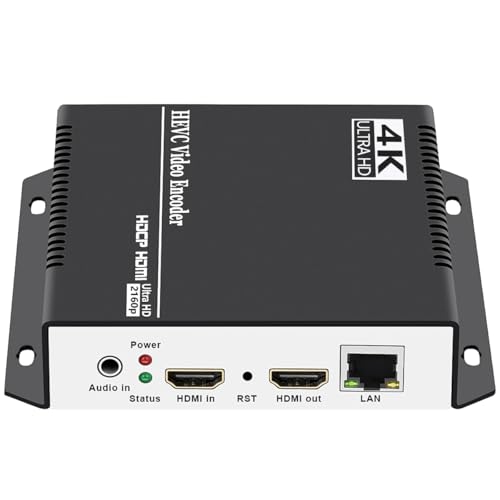 URayCoder HD HEVC H.265 MPEG4 H.264 4K HDMI to Video Streaming IPTV Encoder for HDMI to RTSP RTMP...