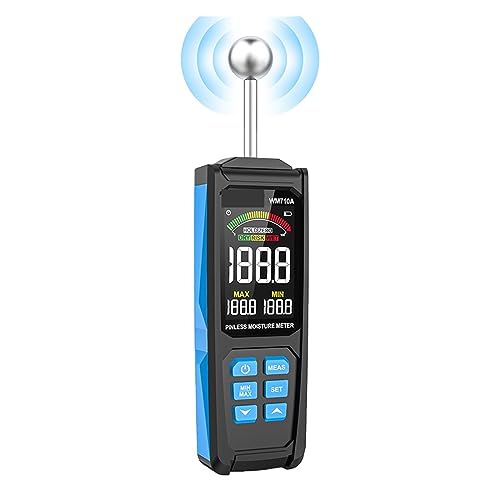 Testeur d'humidité du bois WM710A pour éviter les moisissures et vérifier les cloisons