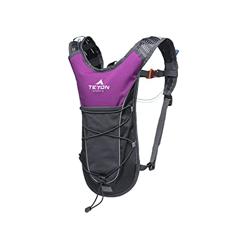 Image of Teton Oasis /Trailrunner Hydration Backpack - Lightweight Water Pack with 2L /3L Bladder for Hiking, Running, Cycling, Biking 18L /22L Sizes - Sewn-in Rain Cover - Fits Men and Women