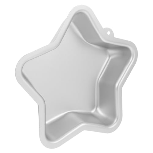 Ciieeo Moule À Gâteau Étoile Antiadhésif 9.45X9.06X1.89 Pouces Moule À Pâtisserie Créatif Pour Anniversaire Mariage Fête Cuisson Uniforme Facile À...
