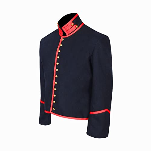 US Civil war Men's St Louis Depot Mounted Services Wool Shell Jacket4
