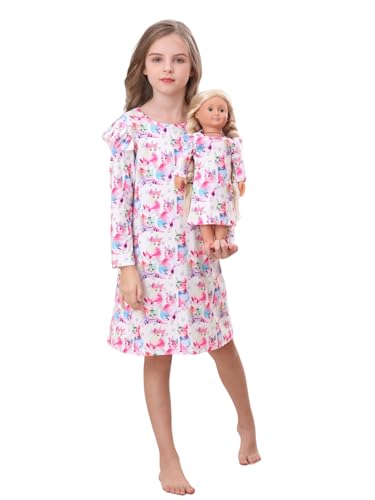 Bow Dream Toddler Girls Casual Party Dress Cute Cartoon Kids Dress Party Birthday White Cat