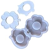 Molde de silicona con diseño de tréboles de cuatro hojas, resina para decoración del hogar, soportes de chocolate, soportes para yesos, soportes de chocolate