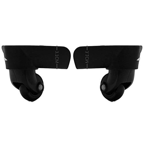 Trunk Wheels,Luggage Wheels Replacement, 360 Degree Swivel Luggage Mute Wheel Suitcase Replacement Repair Wheels Parts Spinner (A05#)