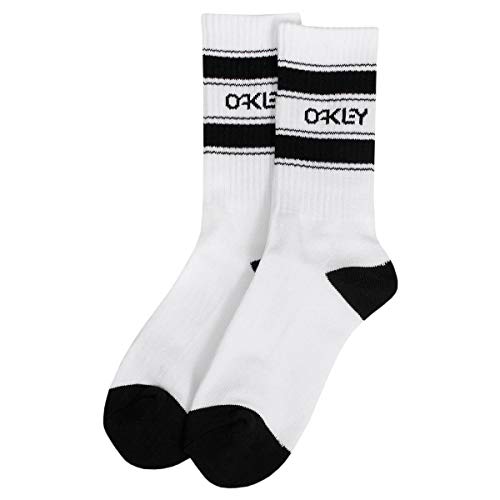 Oakley mens (3 Pcs) B1B ICON SOCKS 3 PCS , White, Medium US - image 2