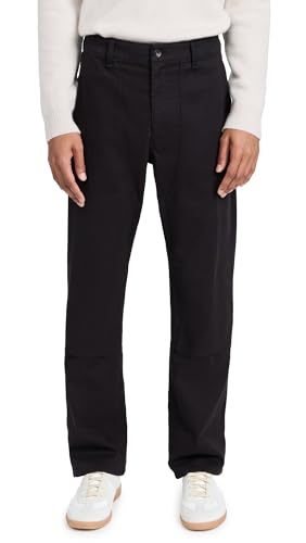 rag & bone Men's Fit 4 Corduroy Carpenter Pants, Black, 31