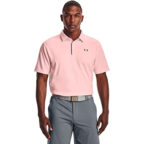 Image of Under Armour Men's Polyester Solid Tech Polo | T-Shirt | 1290140-001