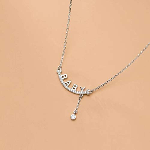 Collier avec lettres style coréen le cadeau idéal sous forme d'ornement de cou - 5