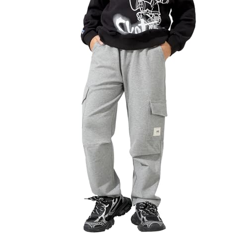 Pantalon de sport garcon pour s'amuser dehors en totale liberte avec taille elastique