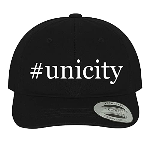 #Unicity - Hashtag Soft Black Dad Hat Baseball Cap, One Size