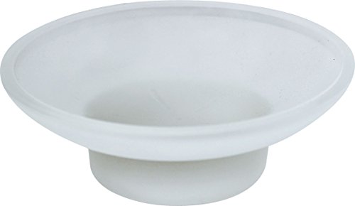 MODONA Frosted Glass Replacement Soap Dish - Round