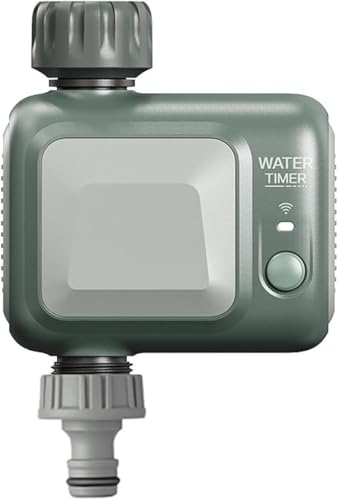 Image of Pinolex Bluetooth + WiFi Automatic Irrigation Water Timer with Bluetooth Gateway for Remote Control from Anywhere, Drip Irrigation, Digital Child Lock Feature, Programmable