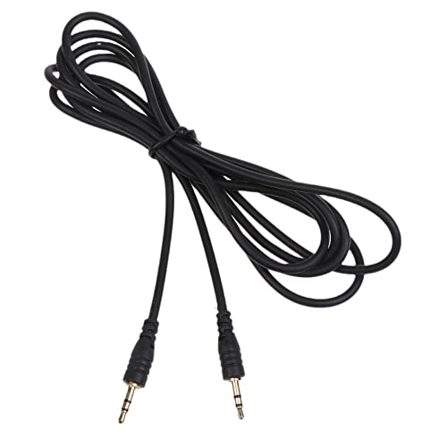 Cable Jack 3.5mm macho a macho con conectores dorados miniatura 1