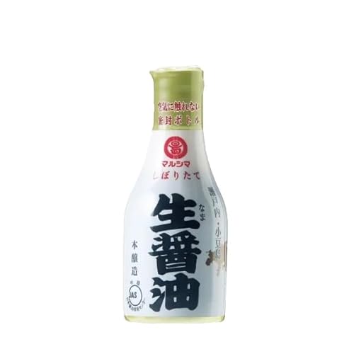 丸島醤油 生醤油 200ml こいくちしょうゆ 本醸造 天然醸造 じっくり熟成 こだわり 丸大豆 大豆 小麦 食塩 伝統 小豆島醤油 濃口 一番搾り 香り 三十石杉樽