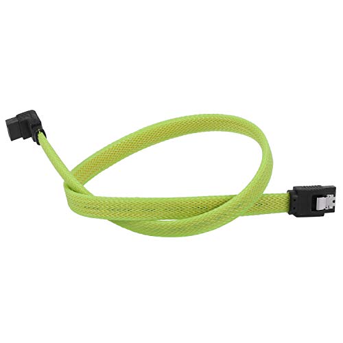 Cable de Datos SATA 3.0 III 50cm Ángulo Recto Verde miniatura 7
