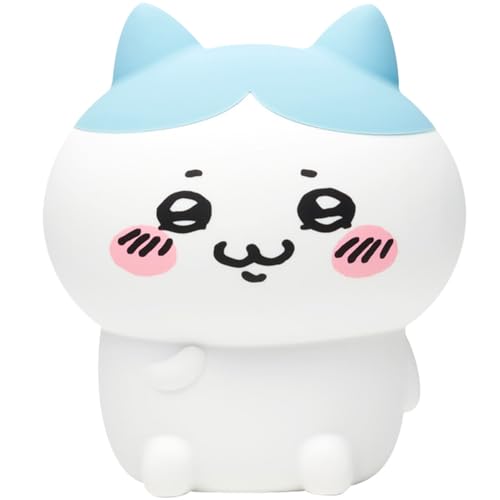 [パンクス] ちいかわ ルームライト 充電式 調色/調光 やわらかシリコン素材 授乳ライト 393-PXXP046 ハチワレのサムネイル