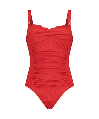 Hunkemöller Badeanzug Shaping Scallop - Lady Bug - 42