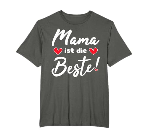Beste Mama der Welt Muttertagsgeschenk Mama ist die Beste T-Shirt