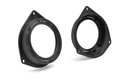 Coppia Supporti Altoparlanti Adattatori Posteriori diametro mm Compatibile con Fiat Alfa Romeo Opel Ford