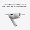 Apple AirPods Pro 3 Wireless Earbuds, Active Noise Cancellation, Live Translation, Heart Rate Sensing, Hearing Aid Feature, Bluetooth Headphones, Spatial Audio, High-Fidelity Sound, USB-C Charging #4