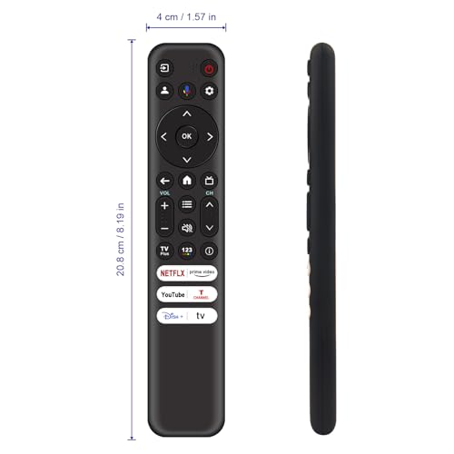 Télécommande vocale RC813 PERFASCIN pour soirée cinéma Smart TV