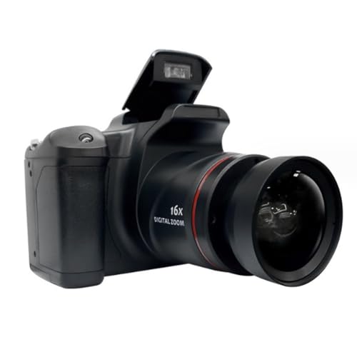 Action Camera Digitale con Schermo da Vlogging e Videoregistratore Fotocamera Zoom 16X 2.4 pollici 16 mega pixel