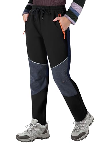 ANGEL CITIZ Kids Boys Waterproof Rain Pants Hiking Ski Toddler Snow Pants Warm...