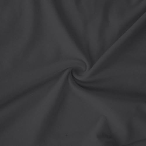 BFSWL Pantalones 3/4 para mujer, cintura alta, pantalones de ocio, diseño plisado, pantalones capri, ligeros, monocolor, verano, elásticos, yoga, entrenamiento, pantalones deportivos con bolsillos - imagen 6