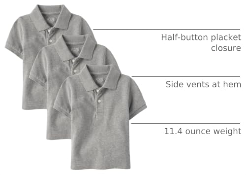 Image of The Children's Place Baby and Toddler Boys Short Sleeve Polo Shirt