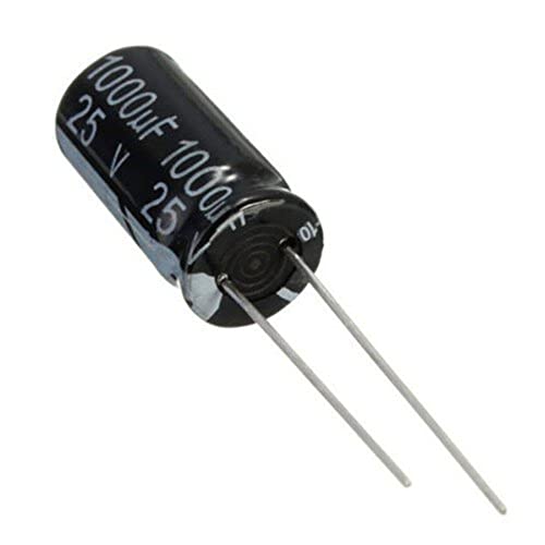 Image of 1000uF 25V Electrolytic Capacitor (pack of 10)