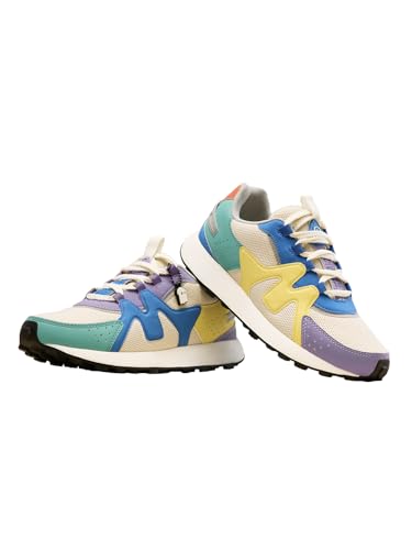 Image of The Souled Store Gelato: Women and Girls Low Top Sneakers | Trainer with Smooth Suede, Breathable Mesh & Cushioned EVA Sole