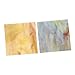 EXAOMBLE 2 Pezzi Piastrelle Mosaico Vetro per DIY Artigianato Lastre Colorate per Decorazioni Murali e Cattedrali Materiale Vetro Resistente con Superficie Liscia e Colori Vivaci immagine
