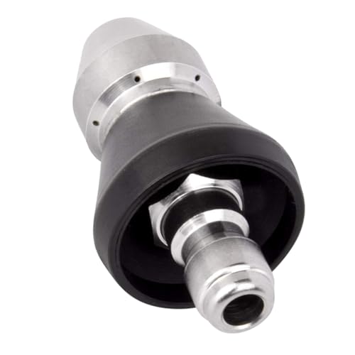 Gatuida Buse Pulvérisateur Acier Inoxydable pour Nettoyage Domestique Tuyaux et Égouts Lance Haute Pression Accessoire de Nettoyage Pratique
