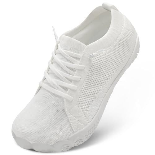 LeIsfIt Women's Slip on Walking Shoes Wide Barefoot Sneakers...