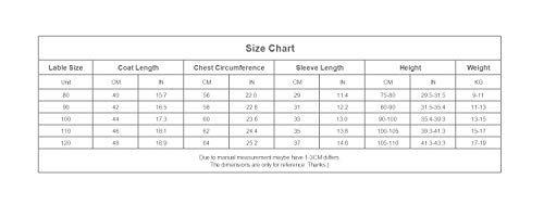 Giacca a Vento Bambina Cappotti Cappotto da