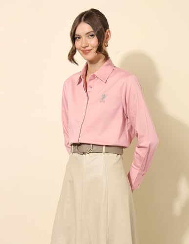 Image of Cotton Sateen Regular fit Shirt