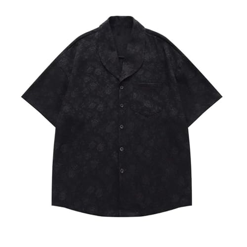 T-Shirt Homme Style Chinois Décontracté Idéal pour les Vacances d'Été