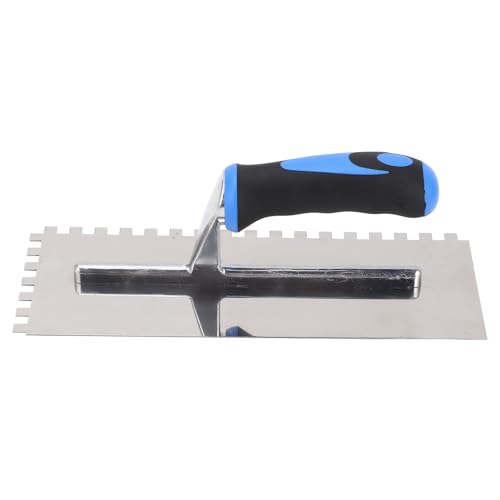 SUNGOOYUE Paleta Adhesiva para Pisos, Llana Dentada Liviana de Acero Inoxidable para Renovaciones de Bricolaje