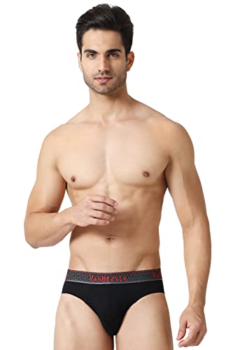 Van Heusen Men Colour Fresh Briefs - 100% Pima Cotton - Pack of 1 - Ultra Soft, Solid