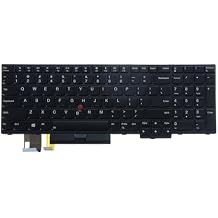 LeFix Laptop Backlit Keyboard,Replacement Keyboard Compatible with Lenovo Thinkpad E580 E585 E590 E595|T590 |L580 L590|P52 P53 P53s P72 P73,01YP680,US Layout