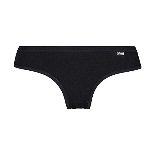 Calcinha Biquíni Cotton, Lupo, Feminino, Black, G