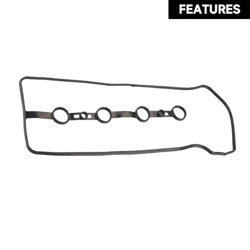 Image of Engine Valve Cover Gasket - Compatible for Toyota Corolla 2009-2010, Camry 2002-2009, RAV4 2001-2008, Highlander 2001-2007 for Scion xB 2008-2015 - Replace Part 11213-0H040