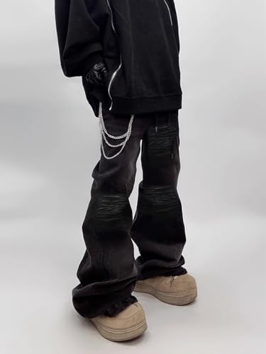 Men's Jeans Spring Autumn Hip Hop Slim Retro Denim Long Pants for Men4